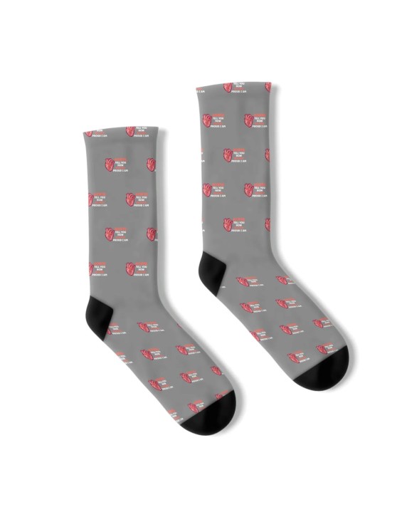 Flat needle double black heel socks breathable sports socks for men and women can wear pink