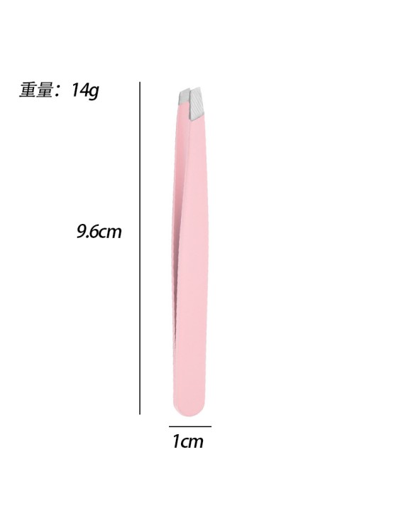 Three-piece portable folding safety eyebrow comb scissors bevel beauty tool eyebrow trimmer eyebrow clip set