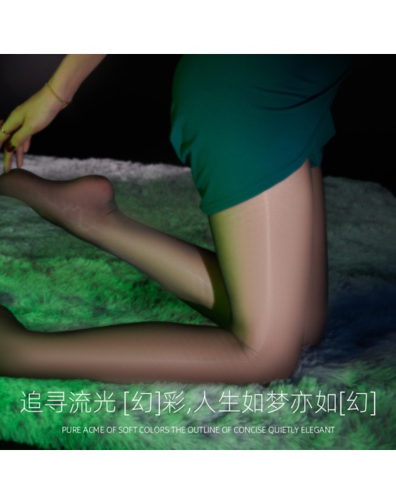 Aurora socks sexy women's shiny horse oil socks ultra-thin seamless pantyhose snag-proof seamless crotch