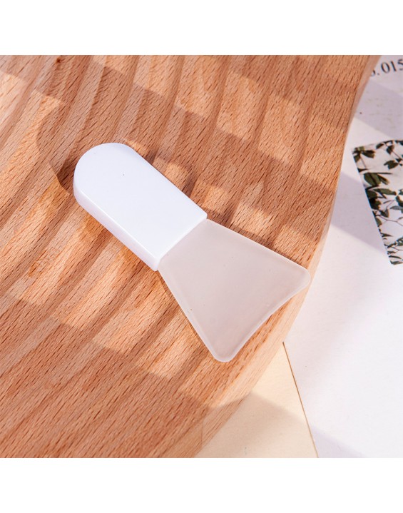 Portable mini beauty and skin care silicone mask brush multi-brush head mud film brush facial smear beauty makeup brush