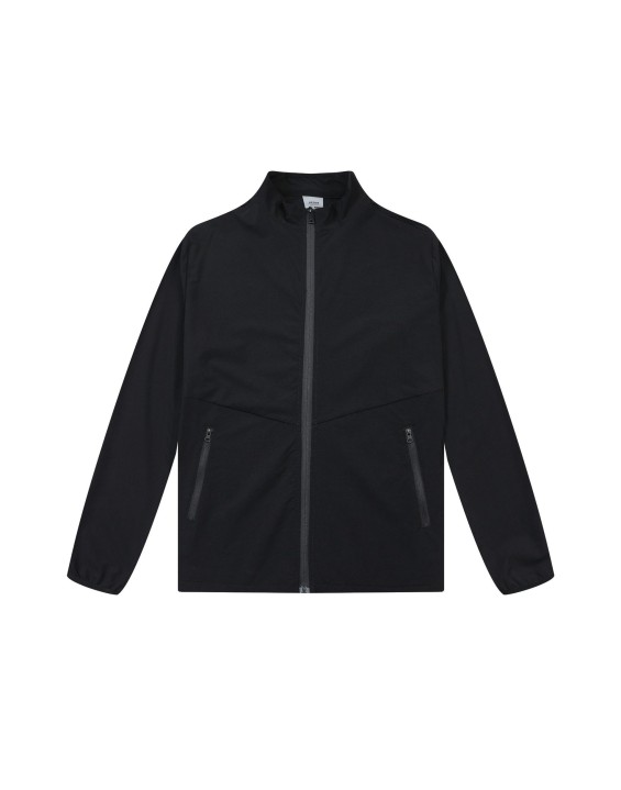 Leisure sports jacket, outdoor mountain climbing stand up collar cardigan, zippered solid color running and fitness suit, quick drying long sleeved top