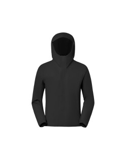 Windproof, waterproof and stain-proof hooded hardshell jacket with velvet soft-shell jacket outdoor camping climbing clothing