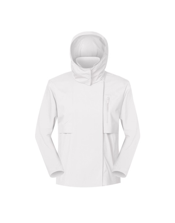 Women's short windbreaker Windproof breathable hardshell sports waterproof mountaineering clothing for women