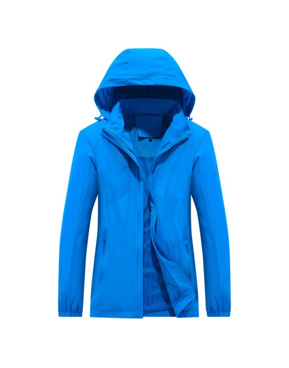 Cross border outdoor storm jacket women's spring windproof thin leisure sports jacket waterproof climbing clothing fashion brand storm jacket