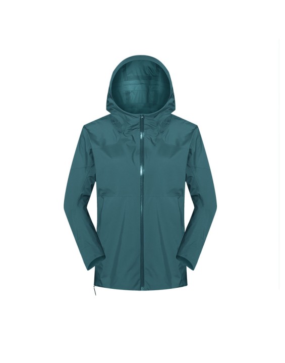 Light Outdoor new waterproof windproof anti-fouling rushing jacket women cardigan hooded Slim hiking camping mountaineering clothing