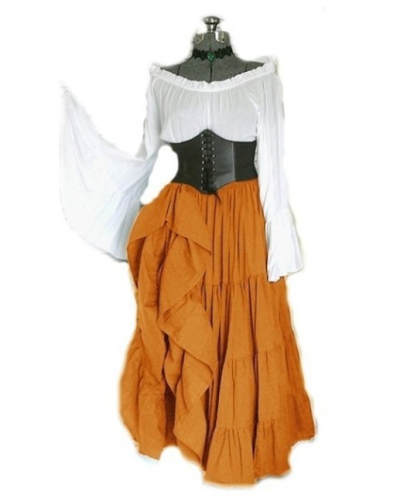 New party long sleeved dresses from Europe and America, medieval clothing from the Renaissance period for wome