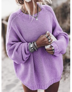 Winter new product knit sweater loose oversized sweater jacket