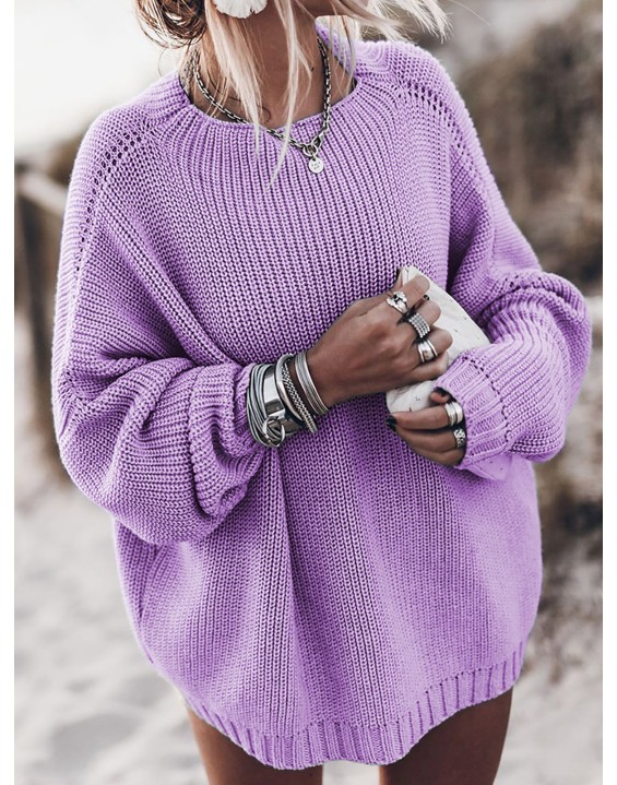 Winter new product knit sweater loose oversized sweater jacket